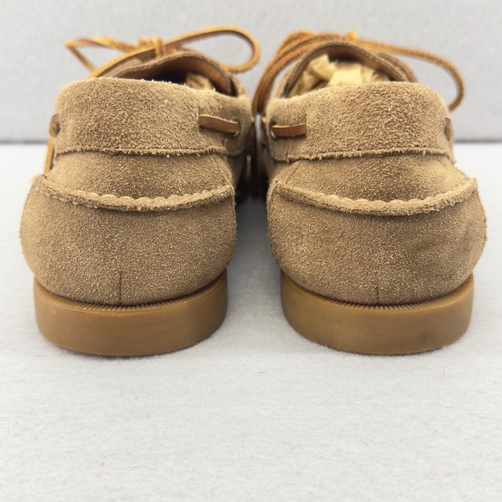 Fossil Men's Suede Leather Boat Shoes Loafers Tan‎ Size 11 - Picture 4 of 9